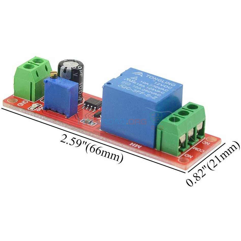 12V NE555 Timer Switch Adjustable Module – Real Hall Road Official