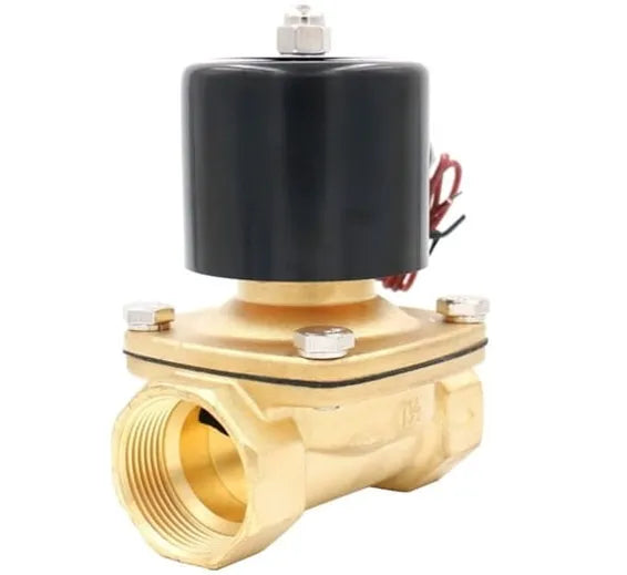 1.5 Inch 220V AC Brass Electric Solenoid Valve