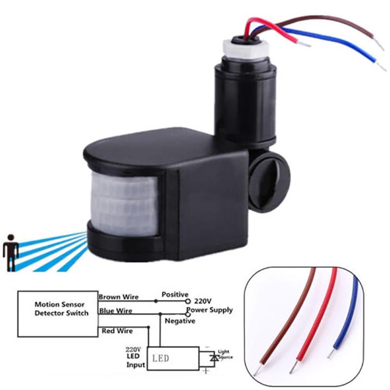 12V Automatic Infrared PIR Motion Sensor Detector Switch In Pakistan