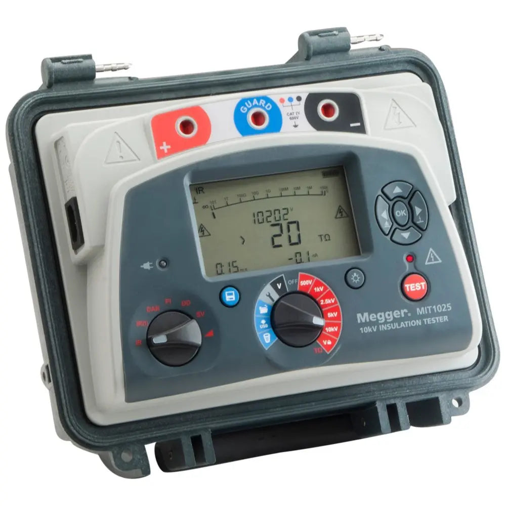 MIT1025 10 KV DIAGNOSTIC INSULATION RESISTANCE TESTER