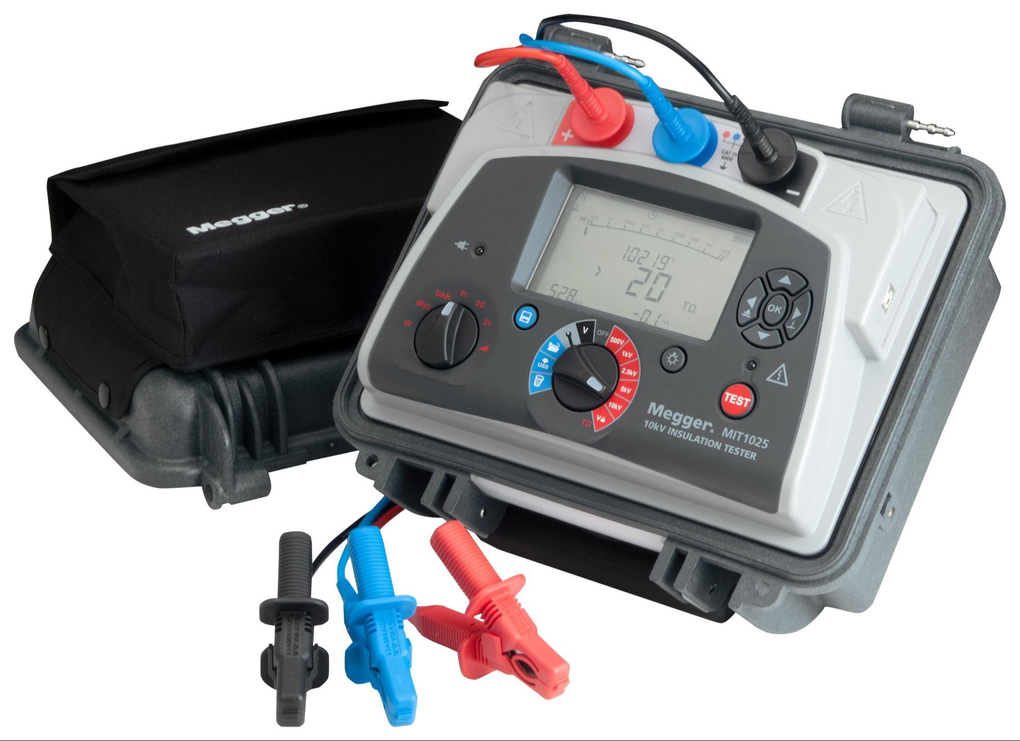 MIT1025 10 KV DIAGNOSTIC INSULATION RESISTANCE TESTER