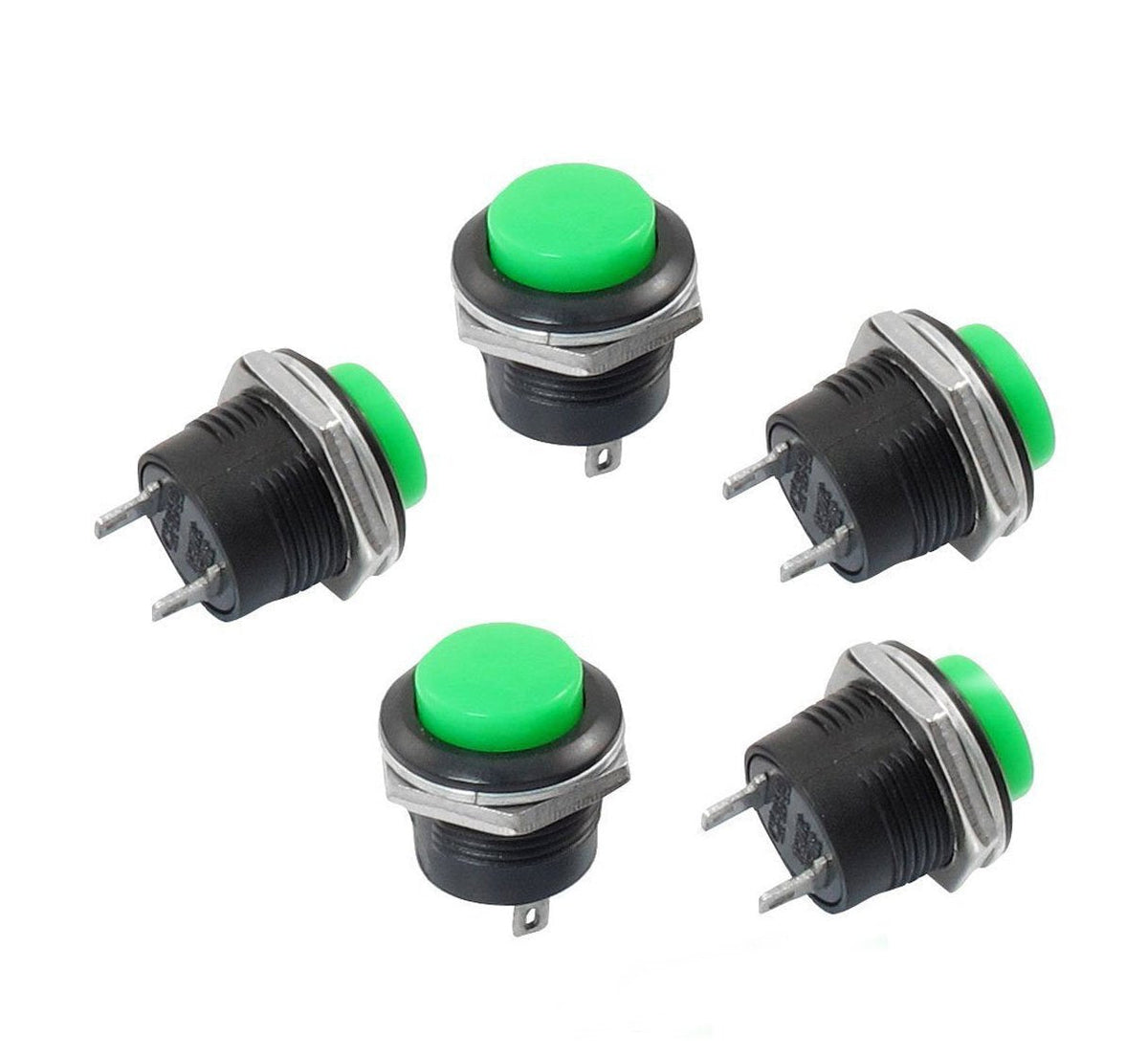 Momentary SPST Cap Push Button Switch AC 6A/125V 3A/250V LWUS – Real ...