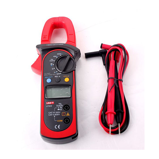 UT203 Solar Clamp Meter AC DC Ampere Meter