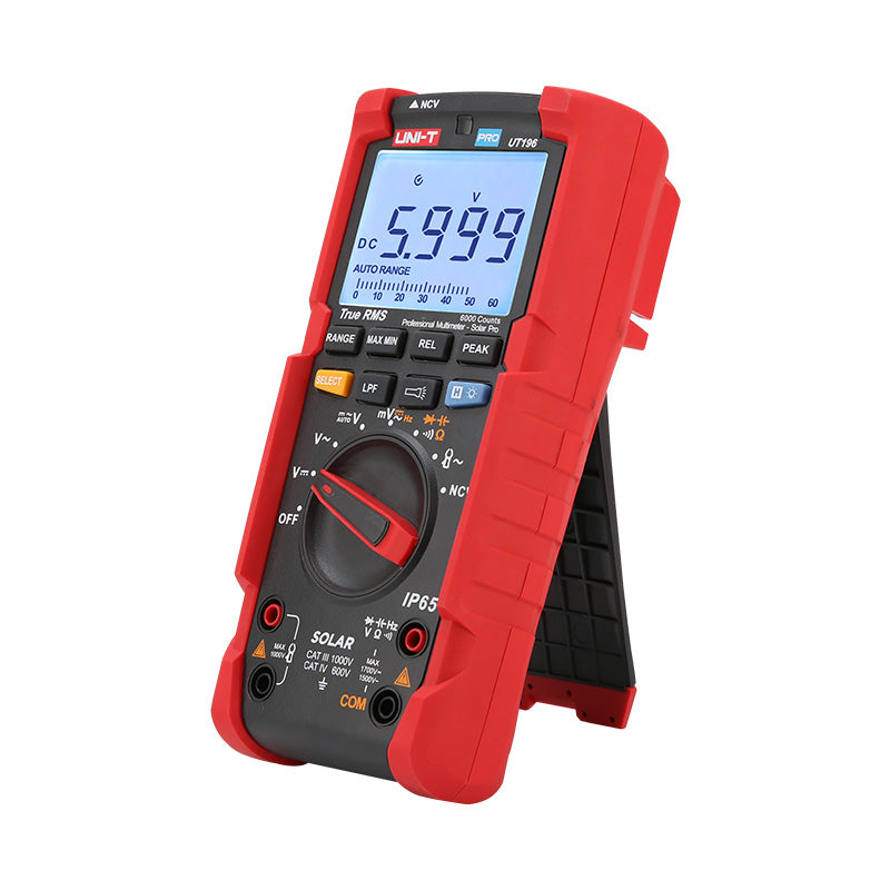 UNI-T UT196 1700V DC True RMS Multimeter – Solar Pro