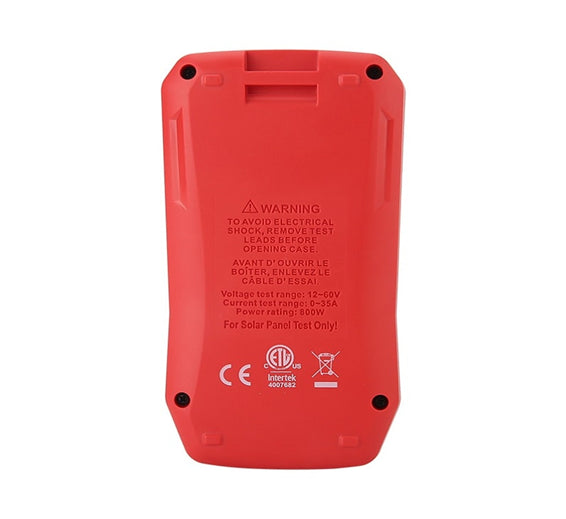 UT673PV Solar MPPT Meter