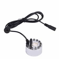 Ultrasonic Mist Maker Fogger 12 LED Colorful Light 1A 24V