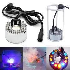 Ultrasonic Mist Maker Fogger 12 LED Colorful Light 1A 24V