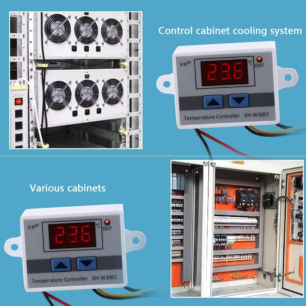 220V 10A Digital Temperature Controller XH-W3001
