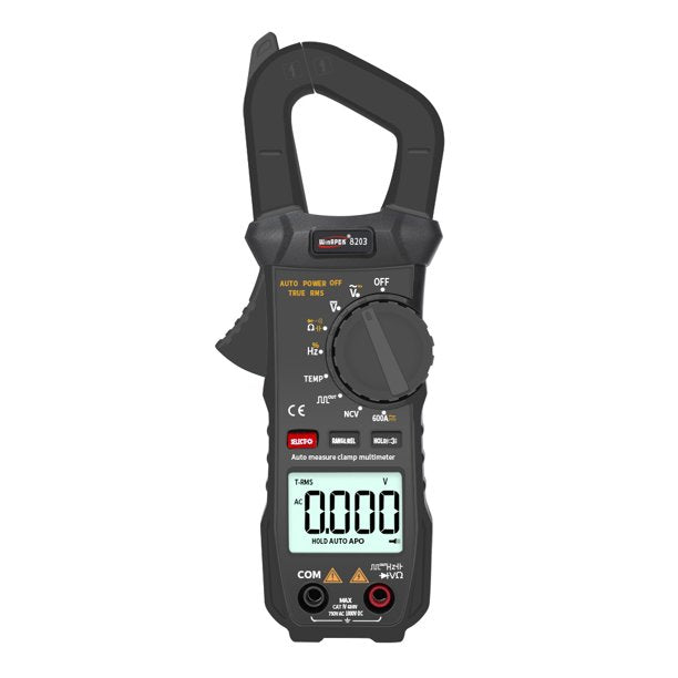 WINAPEX 8203 6000 Counts Digital Clamp Meter AC/DC
