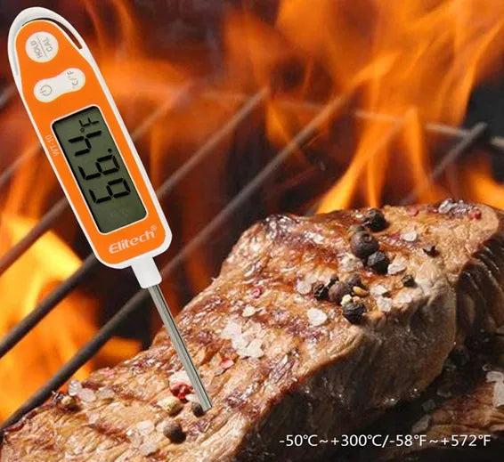 WT-10 Meat Digital Thermometer with Instant Read LCD Screen Elitech