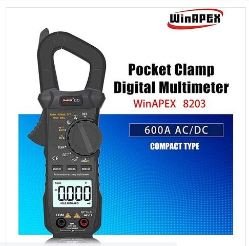 WinAPEX 8202 Pocket 6000 Counts True RMS Clamp Meter AC Voltage and Current